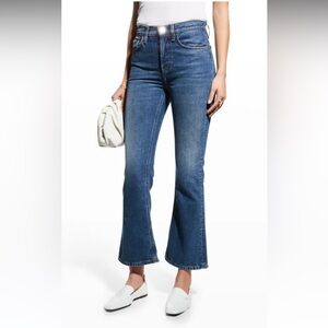 Toteme Bootcut leg cropped jeans